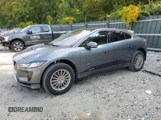 2020 Jaguar I-PACE S with VIN SADHB2S13L1F85323, listed as a Copart auction lot 71755244 with 55,015 mi miles and Salvage Title. Bid and sale history available at carsss.com. Image 1.