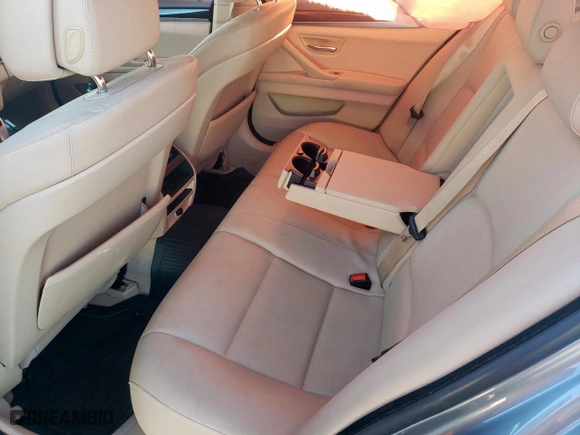 2012 BMW 5 Series 528i with VIN WBAXG5C55CDX04249, listed as a Copart auction lot 49828825 with 153,632 mi miles and Salvage Title. Bid and sale history available at carsss.com. Image 10.