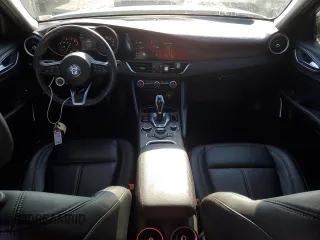 2020 Alfa Romeo Giulia Ti Sport with VIN ZARFAMBN8L7634911, listed as a Copart auction lot 80492774 with 21,056 mi miles and Salvage title. Bid and sale history available at DreamBid. Image 8.