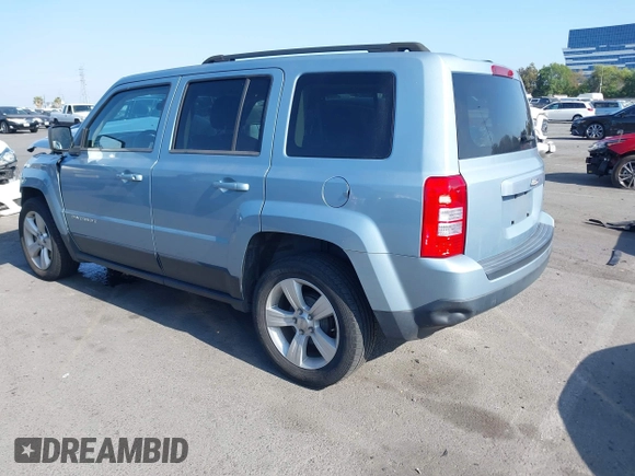 2014 Jeep Patriot Latitude with VIN 1C4NJPFB5ED536401, listed as a IAAI auction lot 42383752 with 68,657 mi miles and . Bid and sale history available at DreamBid. Image 3.