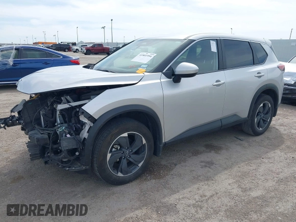 2024 Nissan Rogue SV with VIN JN8BT3BA9RW351981, listed as a IAAI auction lot 41801994 with 124,638 mi miles and . Bid and sale history available at carsss.com. Image 17.