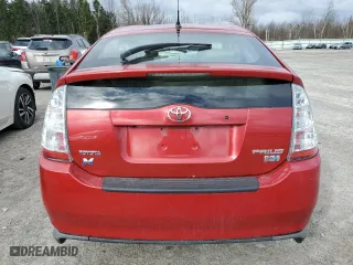 2008 Toyota Prius with VIN JTDKB20U083302562, listed as a Copart auction lot 50545335 with 0 mi miles and Salvage Title. Bid and sale history available at carsss.com. Image 6.