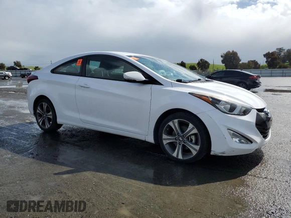 2014 Hyundai Elantra z VIN KMHDH6AH4EU029286, wystawiony jako Copart lot #49091825 z przebiegiem 54 017 mil mil oraz Szkoda całkowita • Salvage title. Historia ofert i sprzedaży dostępna na DreamBid. Obrazek 4.