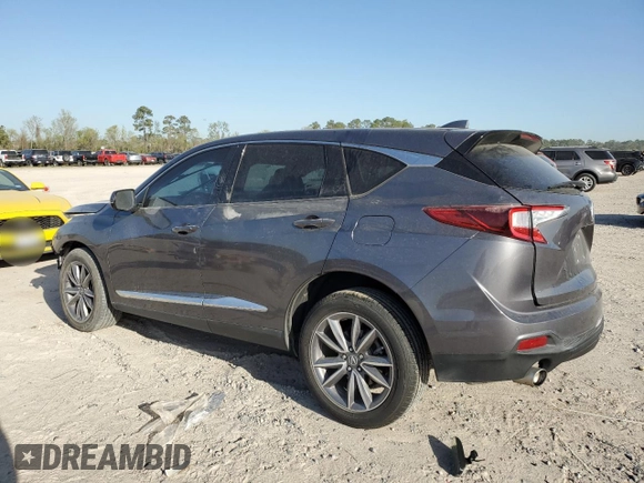 2019 Acura RDX w/Technology Pkg with VIN 5J8TC1H51KL000554, listed as a Copart auction lot 50079825 with 77,785 mi miles and Salvage Title. Bid and sale history available at carsss.com. Image 2.
