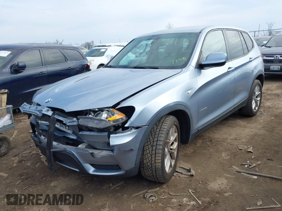2011 BMW X3 35i with VIN 5UXWX7C50BL731484, listed as a IAAI auction lot 41711403 with 144,211 mi miles and . Bid and sale history available at DreamBid. Image 17.