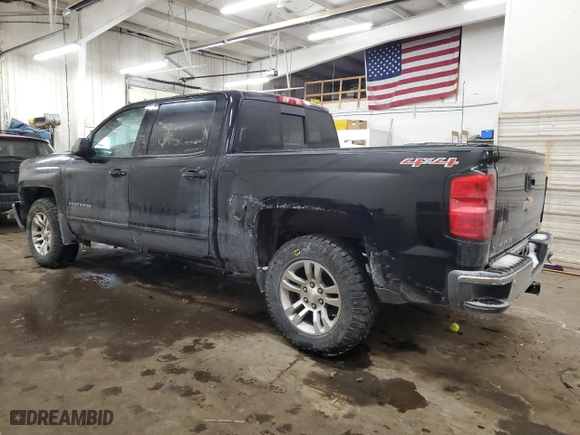 2016 Chevrolet Silverado 1500 LT with VIN 3GCUKREH5GG100146, listed as a Copart auction lot 44686445 with 89,667 mi miles and Salvage Title. Bid and sale history available at carsss.com. Image 2.