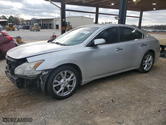 2012 Nissan Maxima 3.5 SV with VIN 1N4AA5AP3CC845170, listed as a Copart auction lot 49851015 with 150,390 mi miles and Salvage Title. Bid and sale history available at carsss.com. Image 1.