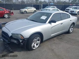 2014 Dodge Charger Police with VIN 2C3CDXAG9EH282796, listed as a IAAI auction lot 41596410 with 202,752 mi miles. Bid and sale history available at carsss.com. Image 17.