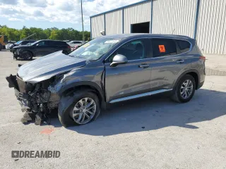 2020 Hyundai Santa Fe SE with VIN 5NMS23ADXLH157562, listed as a Copart auction lot 50577945 with 106,890 mi miles and Non Repairable. Bid and sale history available at carsss.com. Image 1.