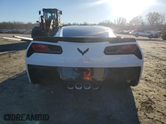 2014 Chevrolet Corvette Z51 2LT with VIN 1G1YK2D76E5102535, listed as a Copart auction lot 88287025 with 69,252 mi miles and Salvage title. Bid and sale history available at DreamBid. Image 6.