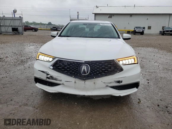 2020 Acura TLX Technology with VIN 19UUB3F46LA002150, listed as a Copart auction lot 59041975 with 106,890 mi miles and Salvage title. Bid and sale history available at DreamBid. Image 5.