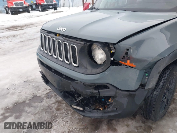 2018 Jeep Renegade Sport with VIN ZACCJBAB9JPJ50882, listed as a IAAI auction lot 41277886 with 59,081 mi miles and . Bid and sale history available at DreamBid. Image 6.