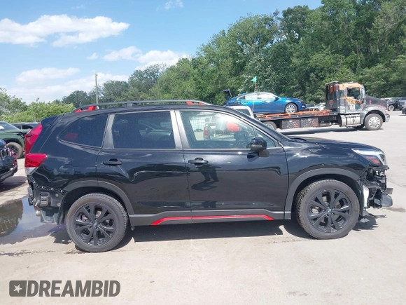 2021 Subaru Forester Special Sports with VIN JF2SKALCXMH545890, listed as a IAAI auction lot 42275690 with 76,461 mi miles and . Bid and sale history available at DreamBid. Image 14.