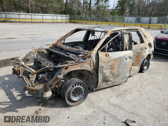 2020 Toyota RAV4 LE with VIN 2T3H1RFV6LW085403, listed as a Copart auction lot 47477515 with Not Provided miles and Salvage Title. Bid and sale history available at DreamBid. Image 1.