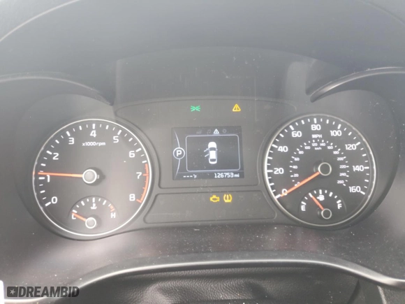 2018 Kia Optima LX with VIN 5XXGT4L36JG190812, listed as a Copart auction lot 43525685 with 126,753 mi miles and Salvage Title. Bid and sale history available at carsss.com. Image 9.