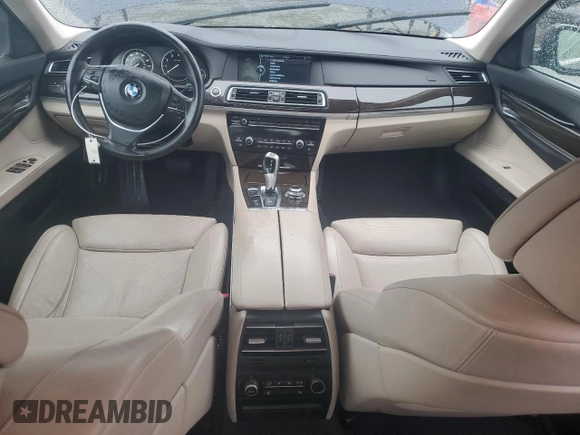 2012 BMW 7 Series 750i xDrive with VIN WBAKC6C53CC395754, listed as a Copart auction lot 55798515 with 79,444 mi miles and Clean Title. Bid and sale history available at DreamBid. Image 8.