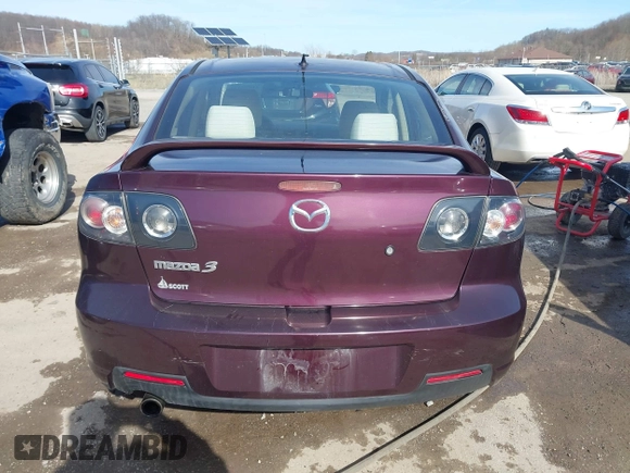2008 Mazda 3 i Touring with VIN JM1BK32G281799199, listed as a IAAI auction lot 41830333 with 169,580 mi miles and . Bid and sale history available at DreamBid. Image 16.