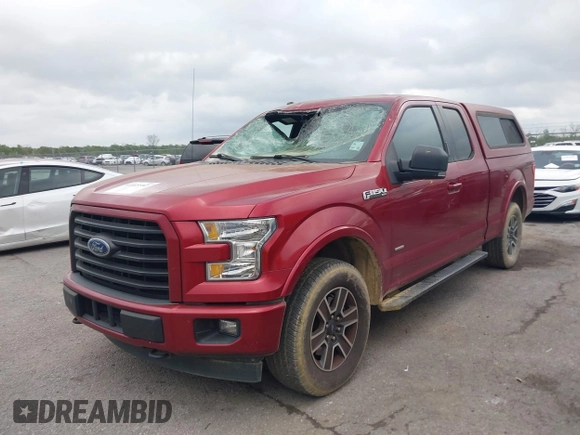 2016 Ford F-150 XLT with VIN 1FTEX1EP6GFC83198, listed as a IAAI auction lot 41915592 with 72,244 mi miles and . Bid and sale history available at DreamBid. Image 17.