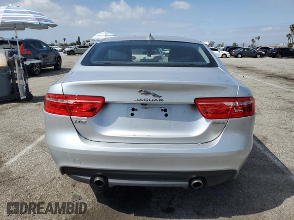 2019 Jaguar XE 25t Premium with VIN SAJAD4FX4KCP46524, listed as a Copart auction lot 49462385 with 0 mi miles and Salvage Title. Bid and sale history available at carsss.com. Image 6.