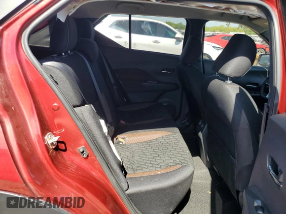 2023 Nissan Kicks SR with VIN 3N1CP5DV2PL494843, listed as a Copart auction lot 51781015 with 18,346 mi miles and Salvage Title. Bid and sale history available at carsss.com. Image 10.