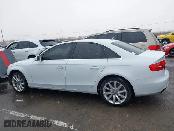 2013 Audi A4 2.0T Prestige with VIN WAUKFAFL7DN023912, listed as a IAAI auction lot 41278780 with 159,521 mi miles. Bid and sale history available at carsss.com. Image 15.