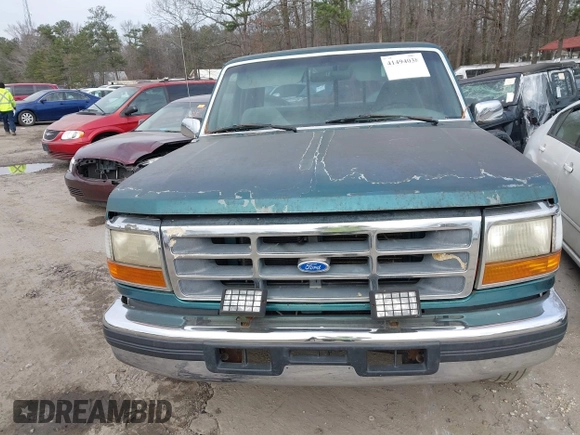 1996 Ford F-150 with VIN 1FTEX14N1TKA29450, listed as a IAAI auction lot 41494038 with 1 mi miles. Bid and sale history available at carsss.com. Image 6.
