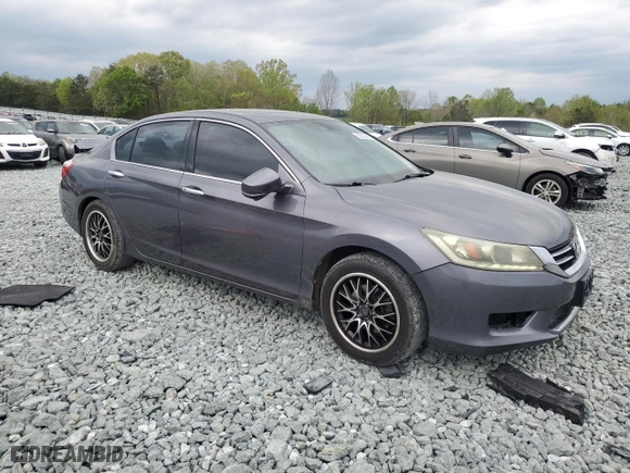2015 Honda Accord Sedan EX-L with VIN 1HGCR3F85FA004437, listed as a Copart auction lot 52372985 with 201,983 mi miles and Salvage Title. Bid and sale history available at carsss.com. Image 4.