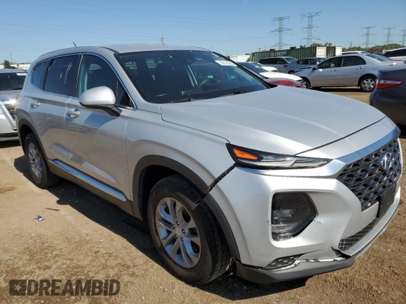 2020 Hyundai Santa Fe SE with VIN 5NMS2CAD5LH164984, listed as a Copart auction lot 58176345 with 110,226 mi miles and Clean title. Bid and sale history available at DreamBid. Image 4.