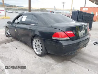 2006 BMW 7 Series 750Li with VIN WBAHN83556DT35408, listed as a IAAI auction lot 42055618 with Not Provided miles and . Bid and sale history available at carsss.com. Image 3.