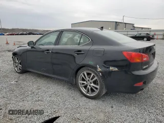 2008 Lexus IS with VIN JTHBK262082080289, listed as a Copart auction lot 48044825 with 198,945 mi miles and Salvage Title. Bid and sale history available at carsss.com. Image 2.