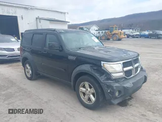 2007 Dodge Nitro SXT with VIN 1D8GU28K27W569672, listed as a IAAI auction lot 41868853 with 179,145 mi miles. Bid and sale history available at carsss.com. Image 1.