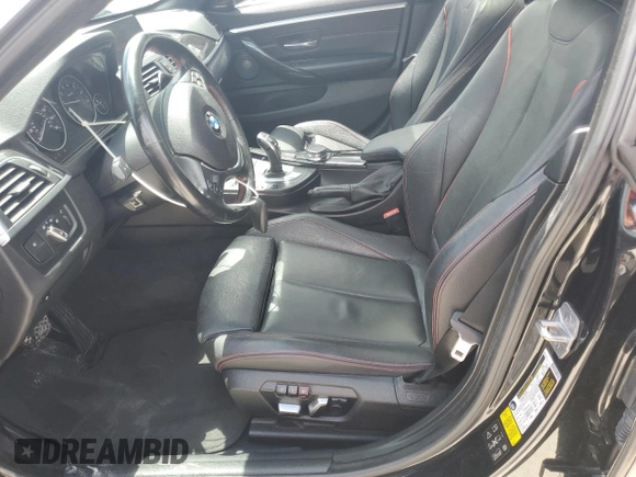 2018 BMW 4 Series 430i xDrive with VIN WBA4J3C54JBL03258, listed as a Copart auction lot 62573315 with 48,370 mi miles and Salvage title. Bid and sale history available at DreamBid. Image 7.