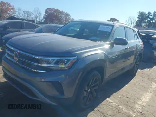 2022 Volkswagen Atlas SE with VIN 1V2JE2CA6NC208457, listed as a IAAI auction lot 40999391 with 40,409 mi miles and . Bid and sale history available at DreamBid. Image 2.