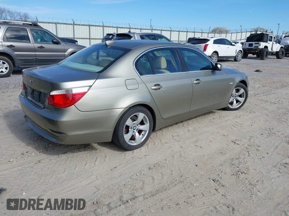 2005 BMW 5 Series 530i with VIN WBANA73565B815346, listed as a IAAI auction lot 41710391 with 167,962 mi miles and . Bid and sale history available at DreamBid. Image 4.