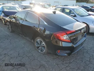 2017 Honda Civic EX-T with VIN 19XFC1E3XHE006935, listed as a Copart auction lot 70423094 with Not Provided miles and Salvage Title. Bid and sale history available at DreamBid. Image 2.