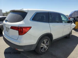2018 Honda Pilot EX-L with VIN 5FNYF5H5XJB031533, listed as a Copart auction lot 64419275 with 38,373 mi miles and Salvage title. Bid and sale history available at DreamBid. Image 3.