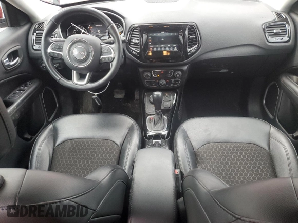 2021 Jeep Compass Altitude with VIN 3C4NJDBB9MT522210, listed as a Copart auction lot 51884765 with 38,768 mi miles and Salvage title. Bid and sale history available at DreamBid. Image 8.
