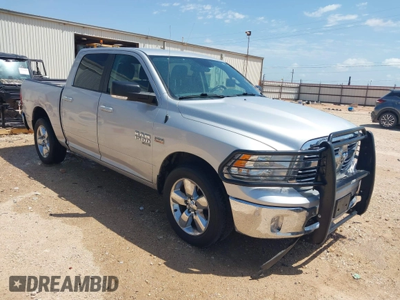 2019 Ram 1500 Big Horn with VIN 1C6RR6LT9KS564282, listed as a IAAI auction lot 42470182 with 186,902 mi miles and . Bid and sale history available at DreamBid. Image 1.