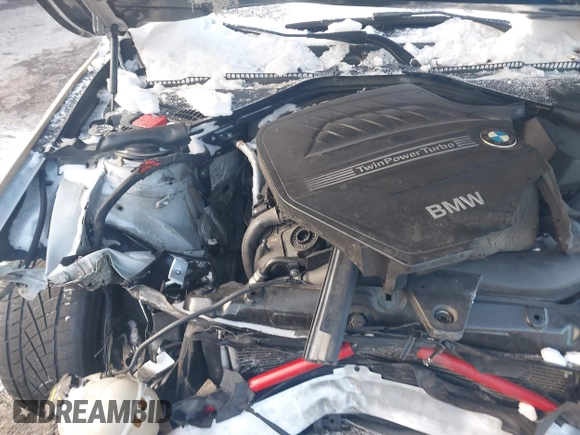2015 BMW 3 Series 335i xDrive with VIN WBA3B9G56FNR94692, listed as a IAAI auction lot 41385912 with 97,897 mi miles and . Bid and sale history available at carsss.com. Image 10.