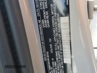 2023 Polestar 2 z VIN YSMED3KA1PL161732, wystawiony jako Copart lot #59994355 z przebiegiem 52 892 mil mil oraz Szkoda całkowita • Salvage title. Historia ofert i sprzedaży dostępna na DreamBid. Obrazek 12.