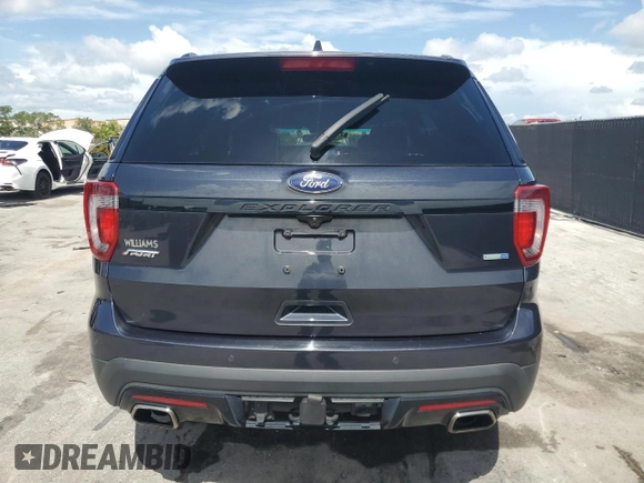 2017 Ford Explorer Sport с VIN 1FM5K8GT0HGA45758, выставлен на аукционе Copart как лот 63240925 с пробегом 129 868 миль миль и Списание • Salvage title. История ставок и продаж доступна на DreamBid. Изображение 6.