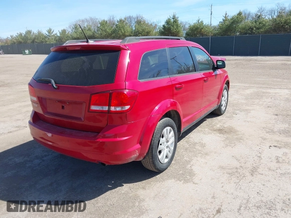 2016 Dodge Journey SE with VIN 3C4PDCAB2GT165839, listed as a IAAI auction lot 42045161 with 147,007 mi miles and . Bid and sale history available at DreamBid. Image 4.