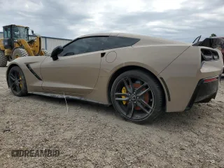 2015 Chevrolet Corvette Z51 1LT z VIN 1G1YH2D74F5117020, wystawiony jako Copart lot #52010015 z przebiegiem Nie podano mil oraz Szkoda całkowita • Salvage title. Historia ofert i sprzedaży dostępna na DreamBid. Obrazek 2.