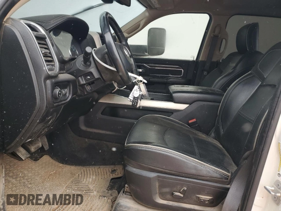 2021 Ram 3500 Laramie with VIN 3C63R3JL8MG622643, listed as a Copart auction lot 45374615 with 110,378 mi miles and Salvage Title. Bid and sale history available at carsss.com. Image 7.