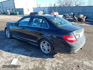 2014 Mercedes-Benz C-Class C 300 Sport with VIN WDDGF8AB9EA936797, listed as a IAAI auction lot 41607148 with 126,778 mi miles. Bid and sale history available at carsss.com. Image 3.
