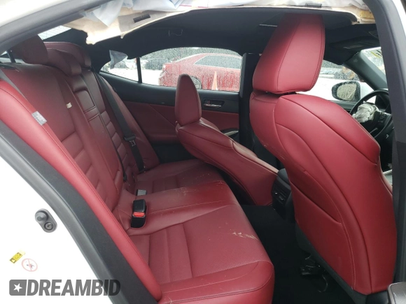 2016 Lexus IS 350 with VIN JTHCE1D23G5012266, listed as a Copart auction lot 70560524 with 52,421 mi miles and Salvage Title. Bid and sale history available at DreamBid. Image 10.