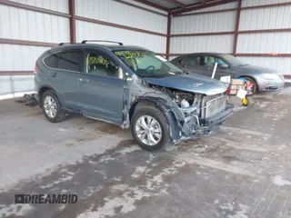 2012 Honda CR-V EX-L with VIN JHLRM4H72CC001645, listed as a IAAI auction lot 41510833 with 199,864 mi miles. Bid and sale history available at carsss.com. Image 1.