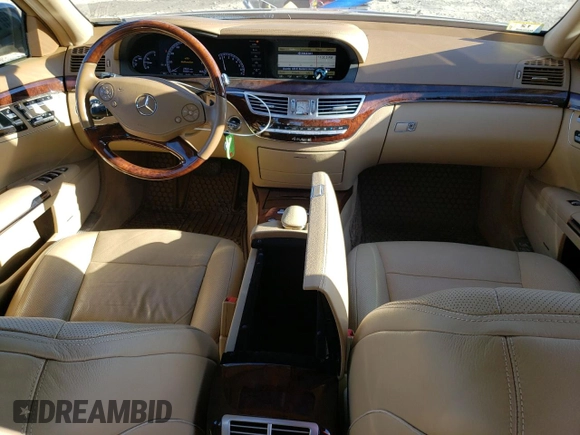 2011 Mercedes-Benz S-Class S 550 with VIN WDDNG8GB8BA365715, listed as a Copart auction lot 50122985 with 95,525 mi miles and Clean Title. Bid and sale history available at carsss.com. Image 8.