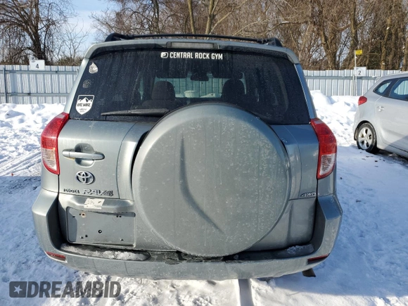 2007 Toyota RAV4 with VIN JTMBK33V175019827, listed as a Copart auction lot 88200845 with 259,981 mi miles and Non Repairable. Bid and sale history available at carsss.com. Image 6.