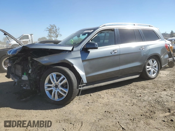 2017 Mercedes-Benz GLS 450 with VIN 4JGDF6EE3HA968974, listed as a Copart auction lot 67639594 with 104,330 mi miles and Salvage Title. Bid and sale history available at DreamBid. Image 1.